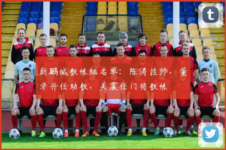 新鹏城教练组名单：陈涛挂帅，董学升任助教，关震任门将教练